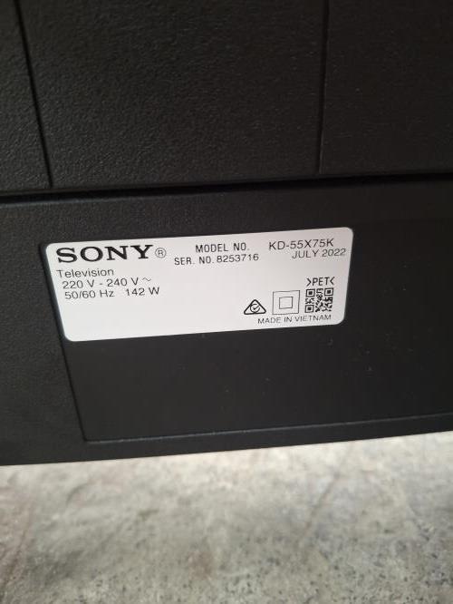 Second-hand Sony 55\" Smart TV Model KD-55X75K - Photo 5)