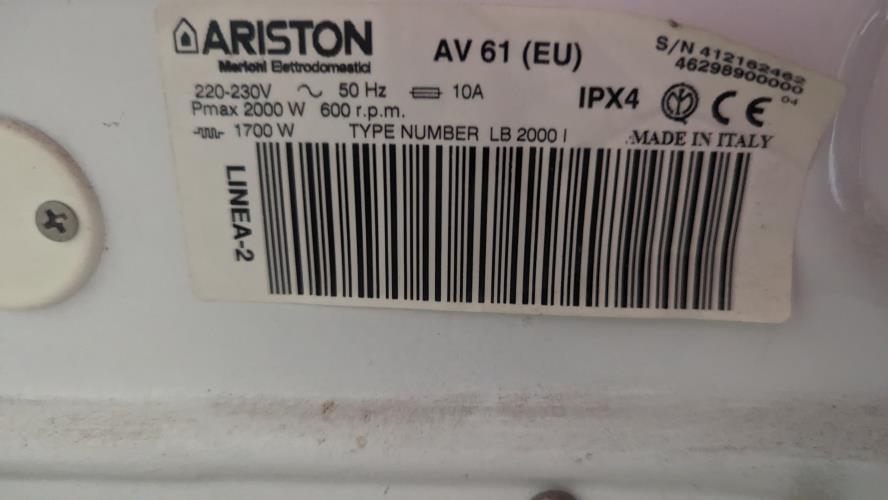 Second-hand Ariston 5kg Front Load Washing Machine - Photo 6)