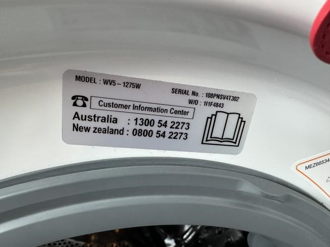 Second-hand LG 7.5kg Front Load Washing Machine - Photo 6)