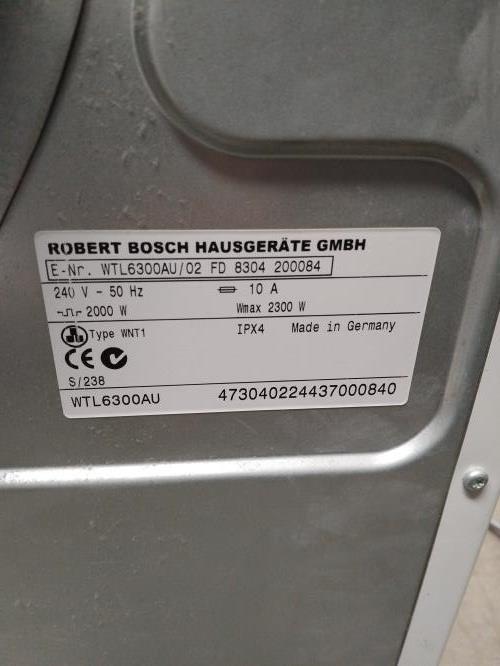 Second-hand Bosch 6kg Dryer - Photo 6)