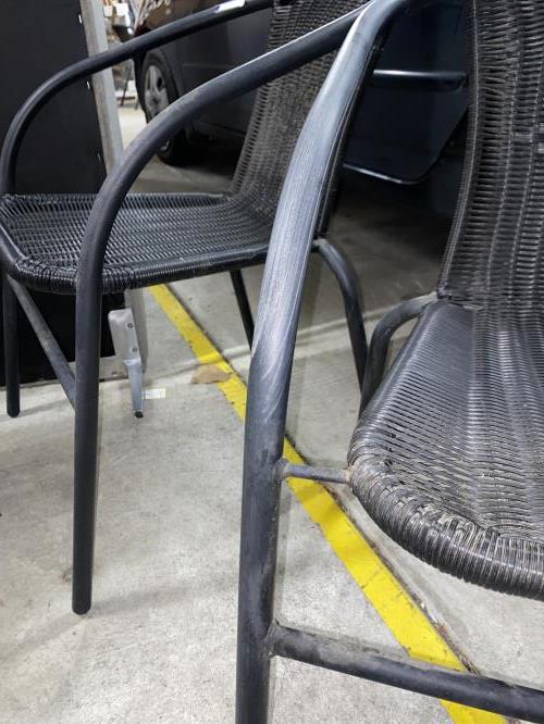 Second-hand Outdoor Table with 2 Chairs - Photo 6)