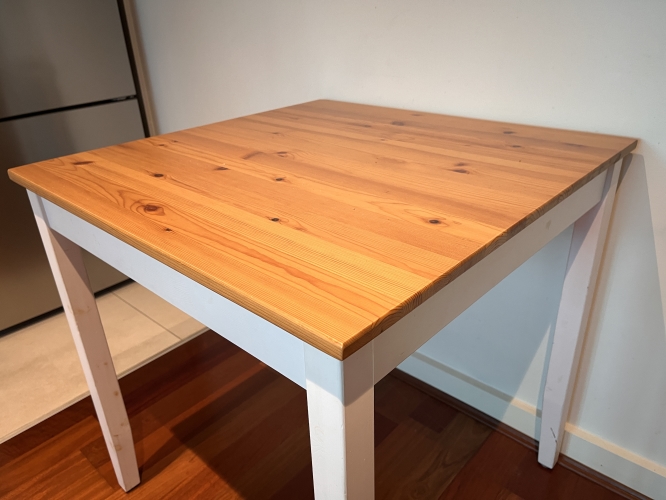Second-hand IKEA Dining Table with 2 Chairs - Photo 6)