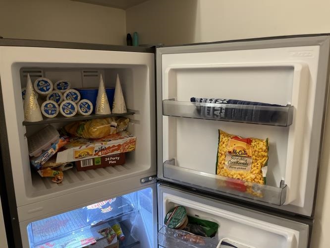 Second-hand Chiq 202L Top Mount Fridge - Photo 6)