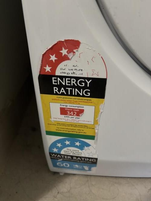 Second-hand Simpson 7kg Front Load Washing Machine - Photo 6)