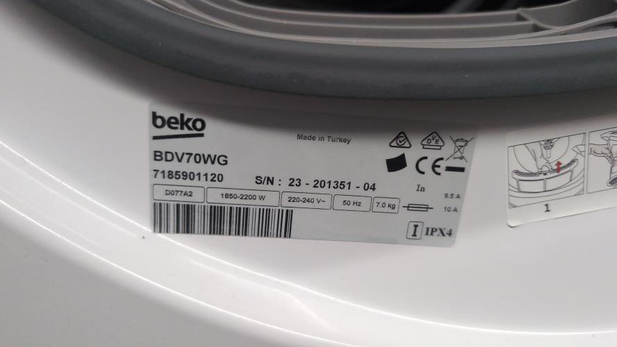 Second-hand Beko 7kg Dryer - Photo 6)
