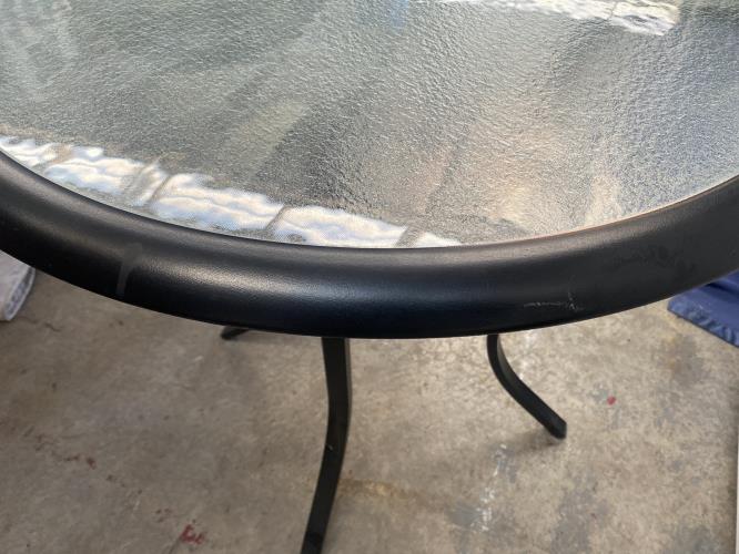 Second-hand Outdoor Table with 4 Chairs - Photo 6)