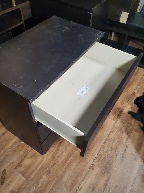Second-hand IKEA Malm 3 Drawer Chest of Drawers - Photo 6)