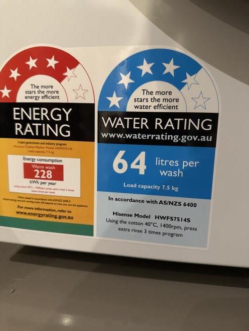 Second-hand Hisense 7.5kg Front Load Washing Machine - Photo 6)