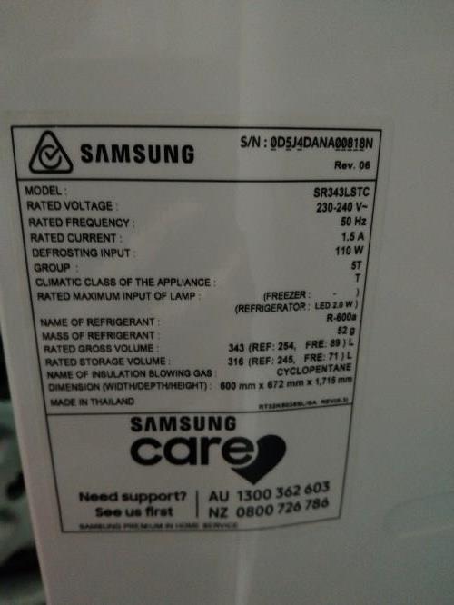 Second-hand Samsung 343L Top Mount Fridge - Photo 6)