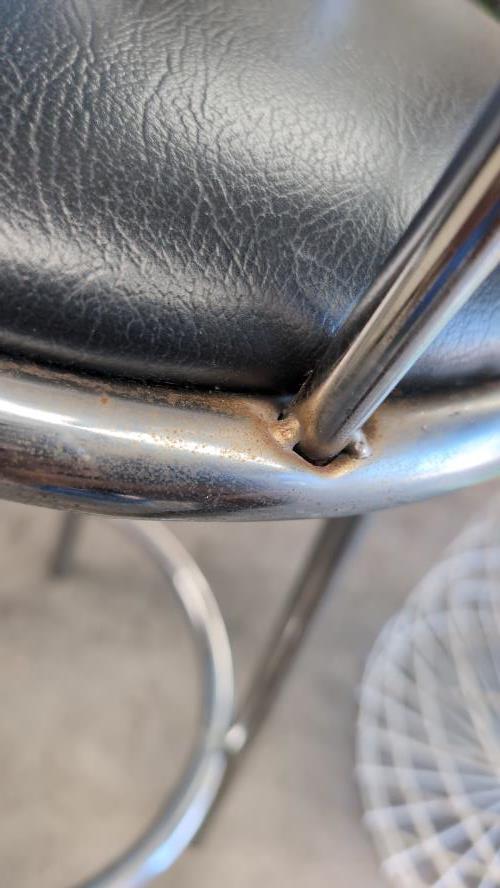 Second-hand Set of 2 Bar Stools - Photo 6)