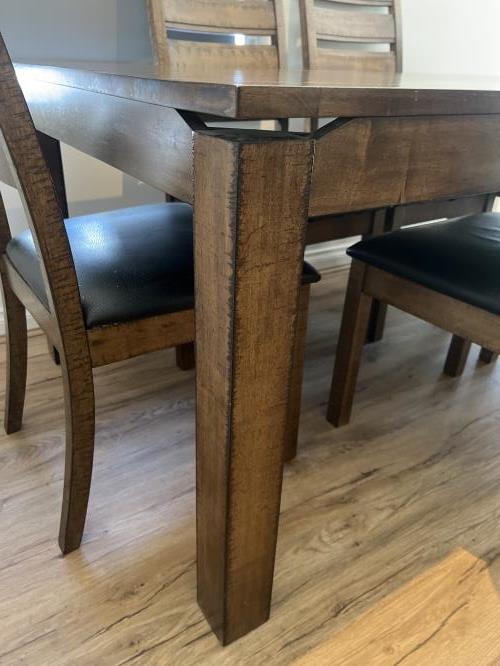 Second-hand Dining Table with 6 Chairs - Photo 6)