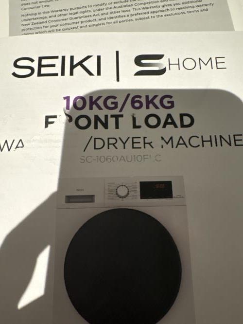 Second-hand Seiki 10kg / 6kg Washer-Dryer Combo - Photo 6)