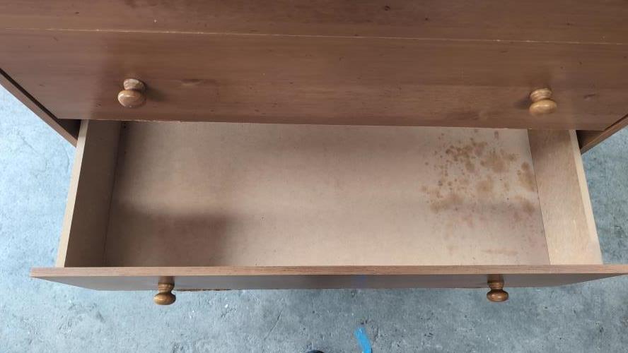 Second-hand Chest of 5 Drawers - Photo 6)