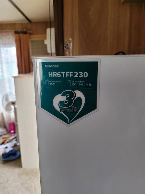 Second-hand Hisense 230L Top Mount Fridge - Photo 6)