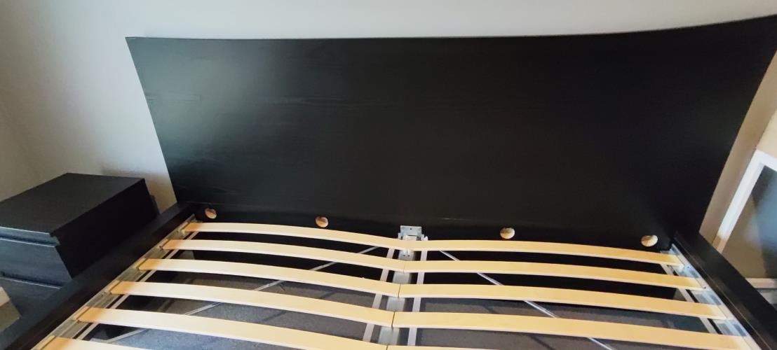 Second-hand IKEA MALM King Size Bed Frame - Photo 6)