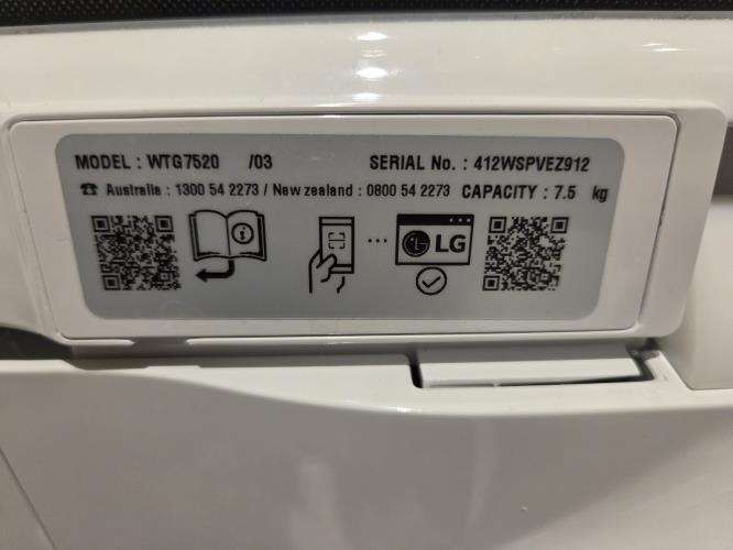 Second-hand LG 7.5kg Top Load Washing Machine - Photo 6)