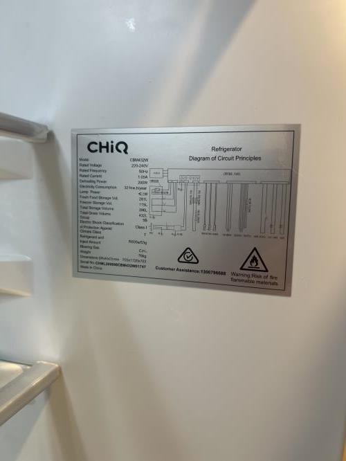 Second-hand Chiq 432L Top Mount Fridge - Photo 6)