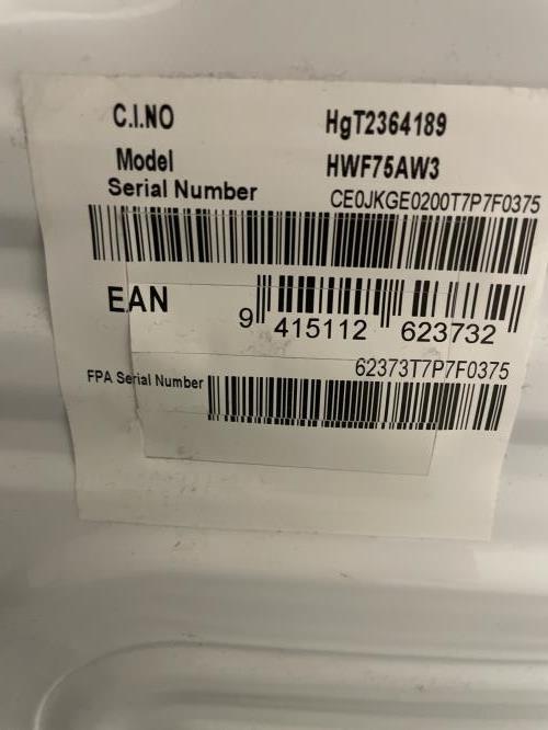 Second-hand Haier 7.5kg Front Load Washing Machine - Photo 6)