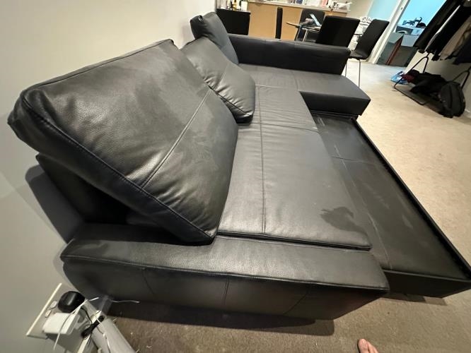 Second-hand IKEA Corner Sofa Bed - Photo 6)