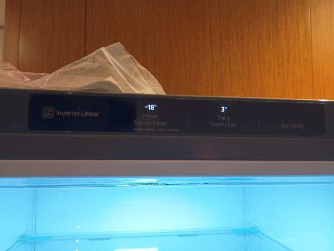 Second-hand LG 420L Bottom Mount Fridge - Photo 6)