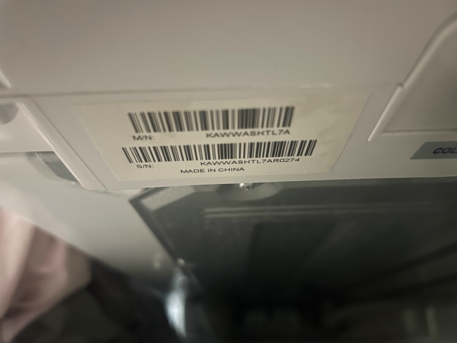 Second-hand Kogan 7kg Top Load Washing Machine - Photo 6)