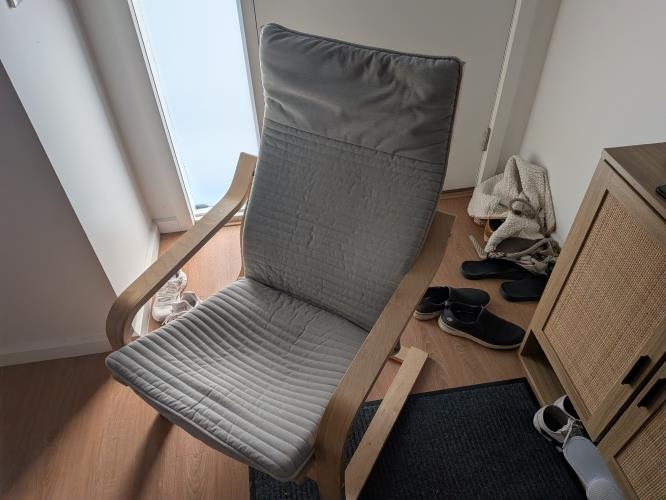 Second-hand Rocking Chair with Foot Rest - Photo 6)