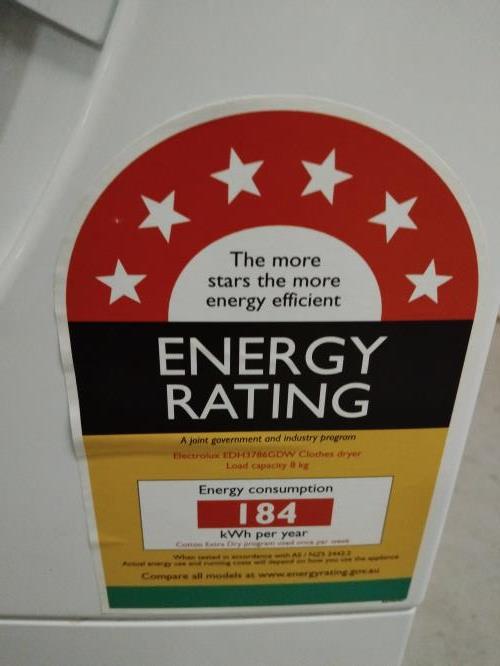 Second-hand Electrolux 8kg Dryer - Photo 6)