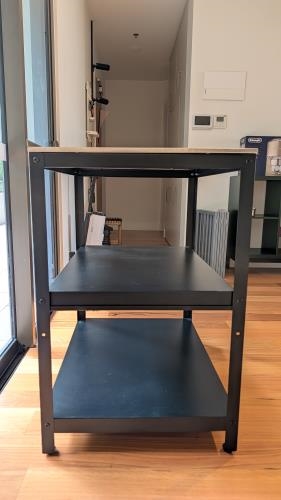 Second-hand IKEA Kitchen Island Shelf Unit - Photo 6)