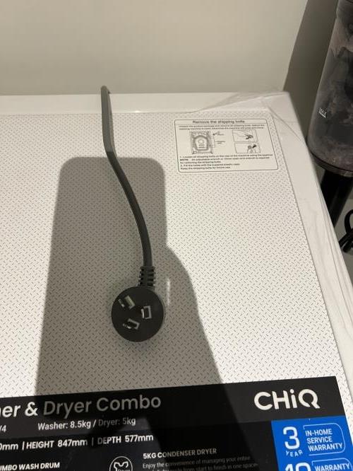 Second-hand Chiq 8.5kg / 8.5kg Washer-Dryer Combo - Photo 6)