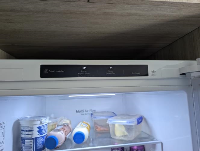 Second-hand LG 306L Bottom Mount Fridge - Photo 6)