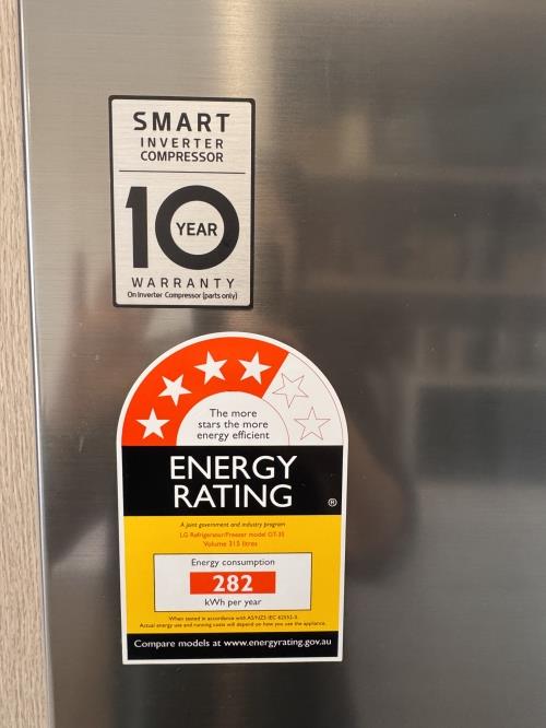 Second-hand LG 315L Top Mount Fridge - Photo 6)