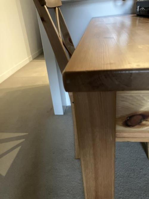 Second-hand Dining Table with 4 Chairs - Photo 6)