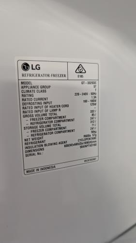 Second-hand LG 312L Top Mount Fridge - Photo 6)