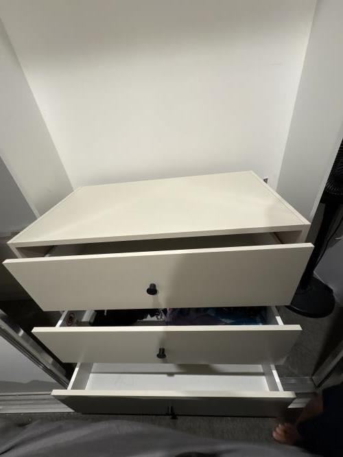 Second-hand IKEA Chest of 3 Drawers - Photo 7)