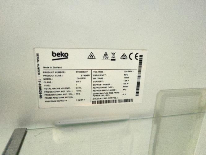 Second-hand Beko 245L Top Mount Fridge - Photo 7)