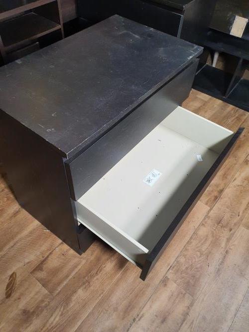 Second-hand IKEA Malm 3 Drawer Chest of Drawers - Photo 7)