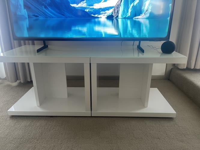 Second-hand Set of 2 Bedside Tables - Photo 7)