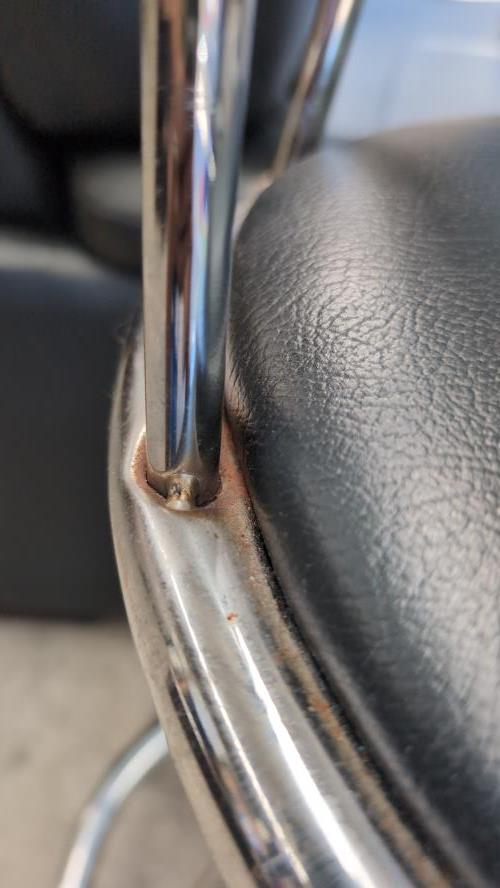 Second-hand Set of 2 Bar Stools - Photo 7)