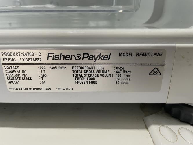 Second-hand Fisher & Paykel 447L Top Mount Fridge - Photo 7)
