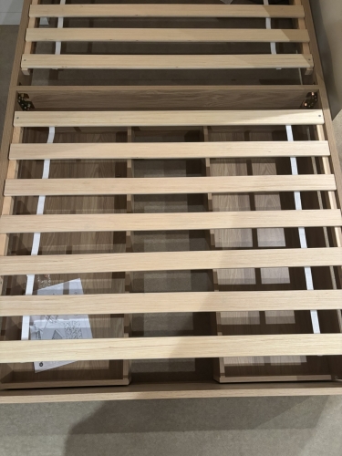 Second-hand King Single Bed Frame with 2 Storage Drawers - Photo 7)