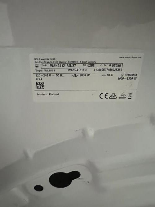 Second-hand Bosch 8kg Front Load Washing Machine - Photo 7)