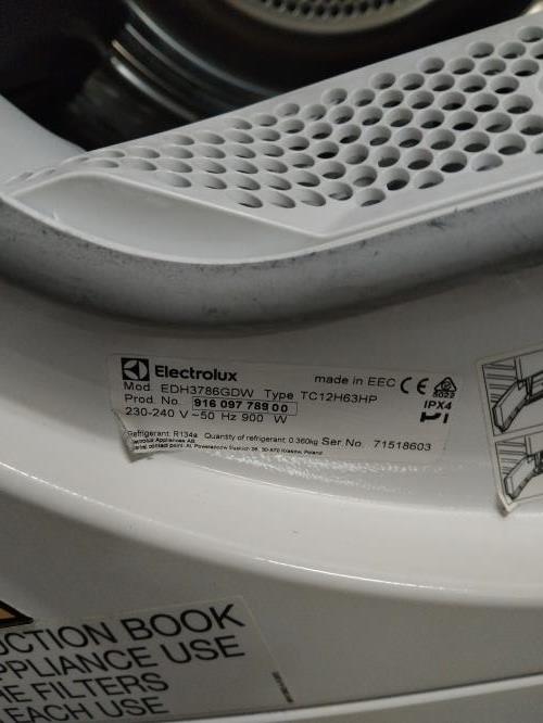Second-hand Electrolux 8kg Dryer - Photo 7)