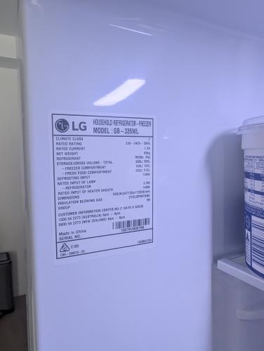 Second-hand LG 306L Bottom Mount Fridge - Photo 7)