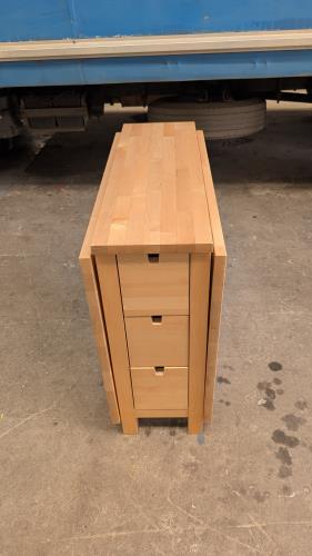 Second-hand IKEA Norden Gateleg Dining Table with 4 Chairs - Photo 7)
