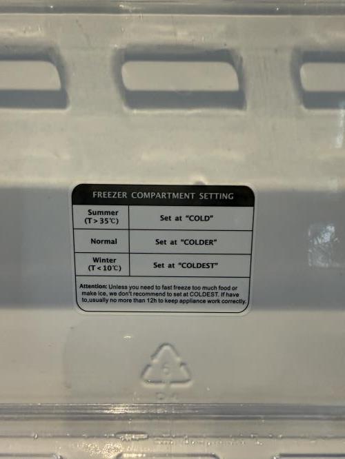 Second-hand TCL 198L Top Mount Fridge - Photo 7)