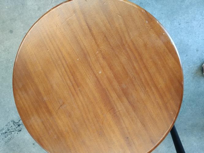 Second-hand Set of 4 Bar Stools - Photo 7)
