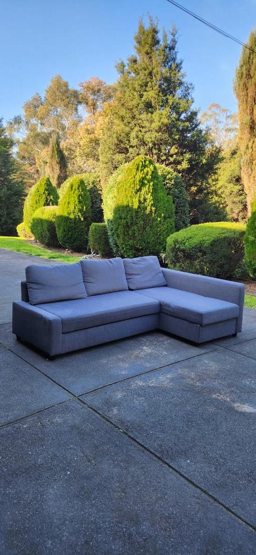Second-hand IKEA Sofa Bed with Storage - Photo 8)