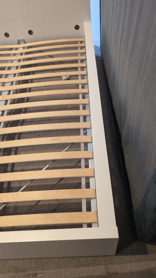 Second-hand IKEA Malm Double Bed Frame - Photo 8)