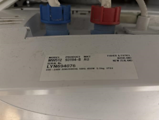 Second-hand Fisher & Paykel 5.5kg Top Load Washing Machine - Photo 8)