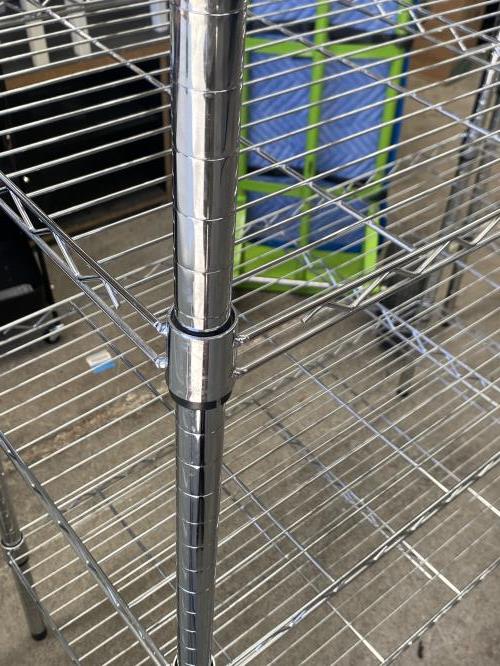 Second-hand Pair of Metal Storage Racks - Photo 8)